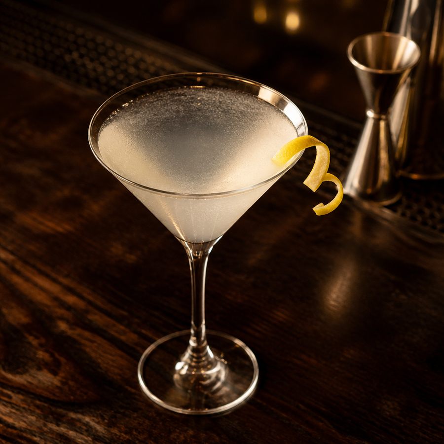 Angela's Elderflower Martini #2 cocktail opskrift