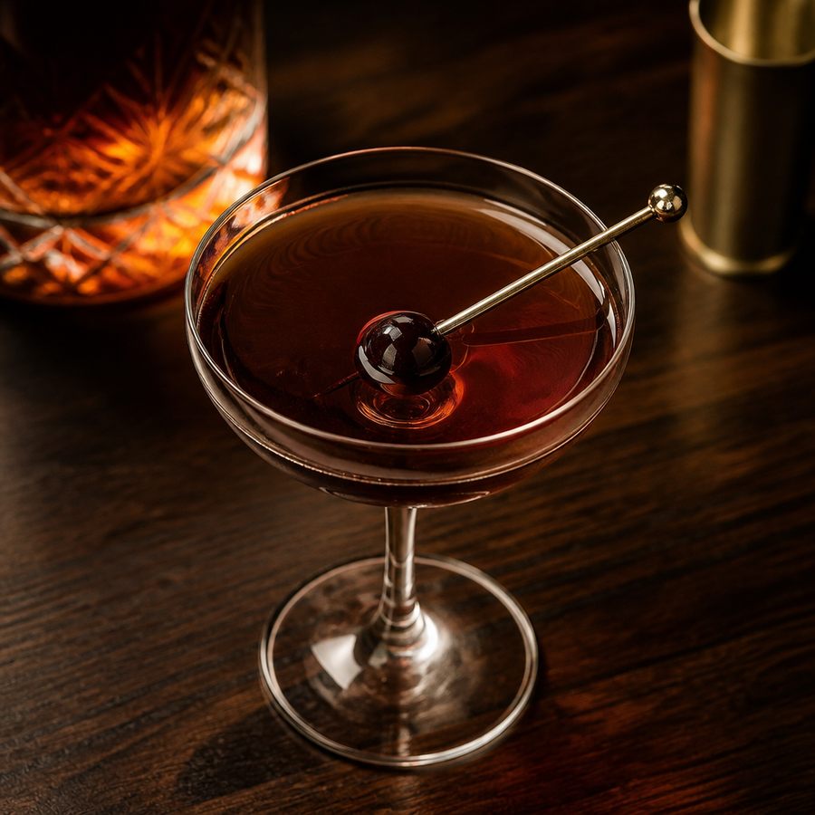 Anthony's Black Manhattan Cocktail Rezept