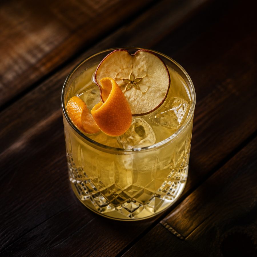 Apple & Caorunn rețetă de cocktail