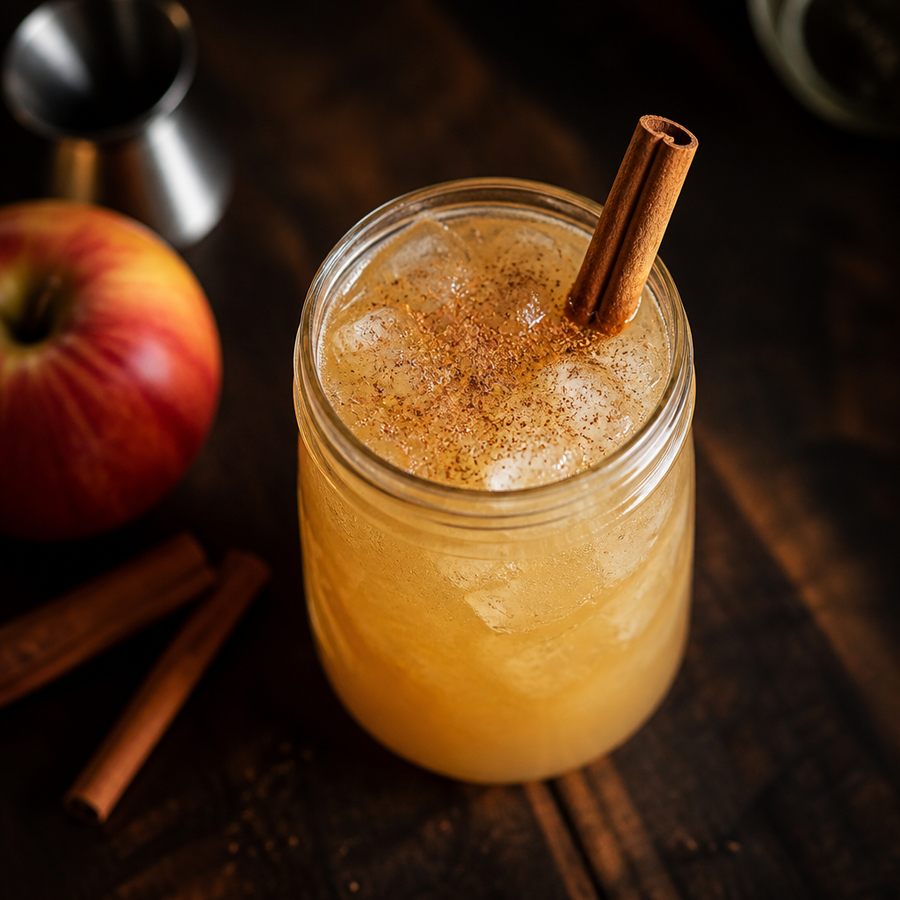 receita do coquetel Applejack Rabbit