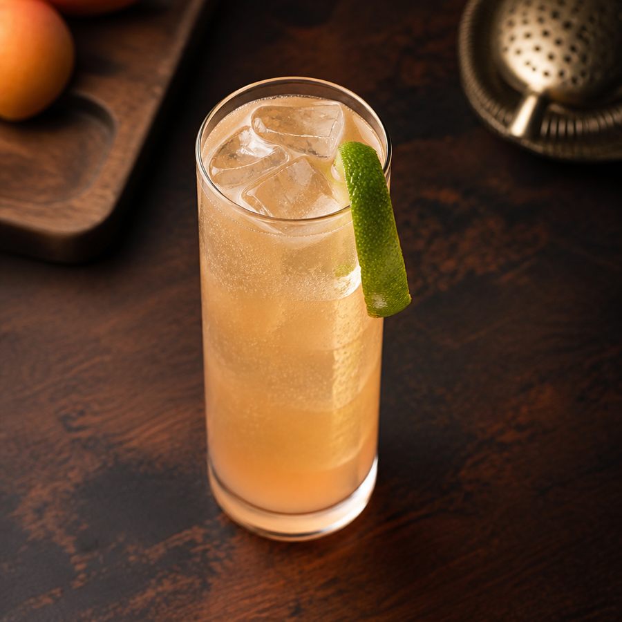 Apricot Rickey สูตรค็อกเทล