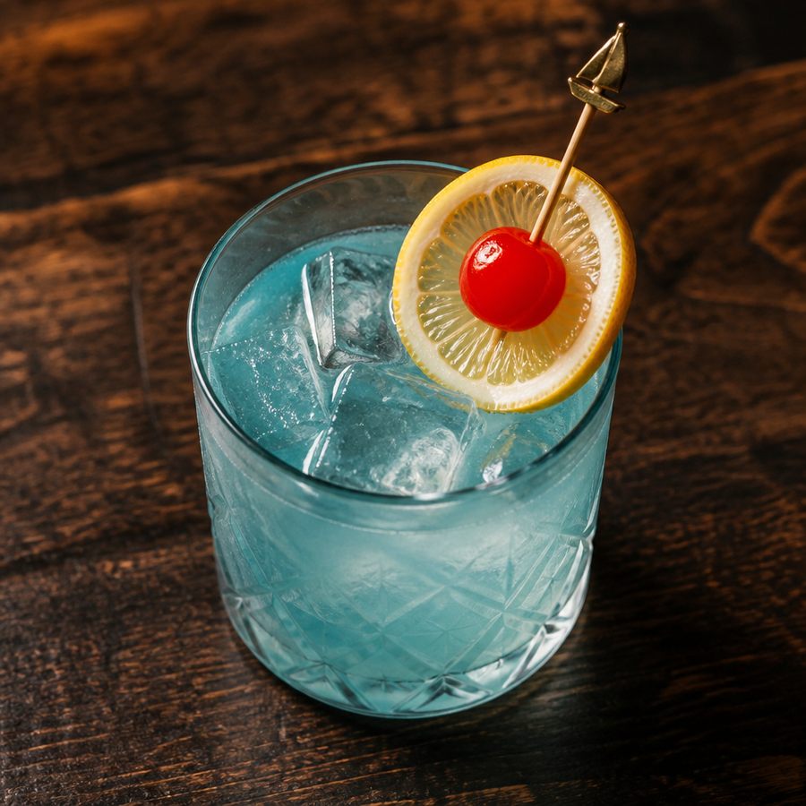 receta del cóctel Aquarius