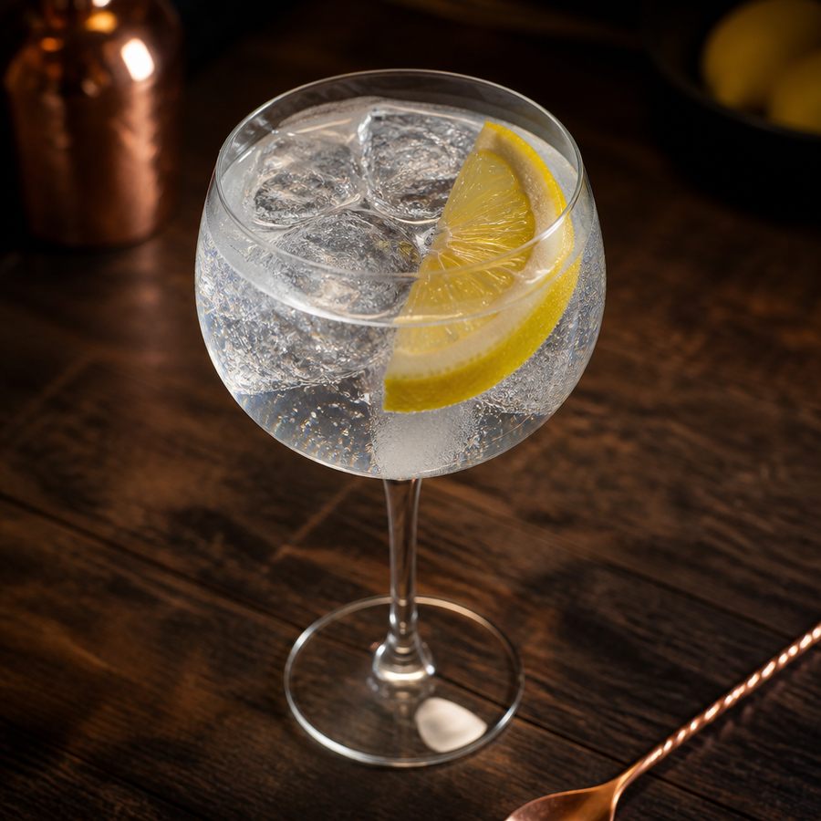 Artist's Gin & Tonic สูตรค็อกเทล