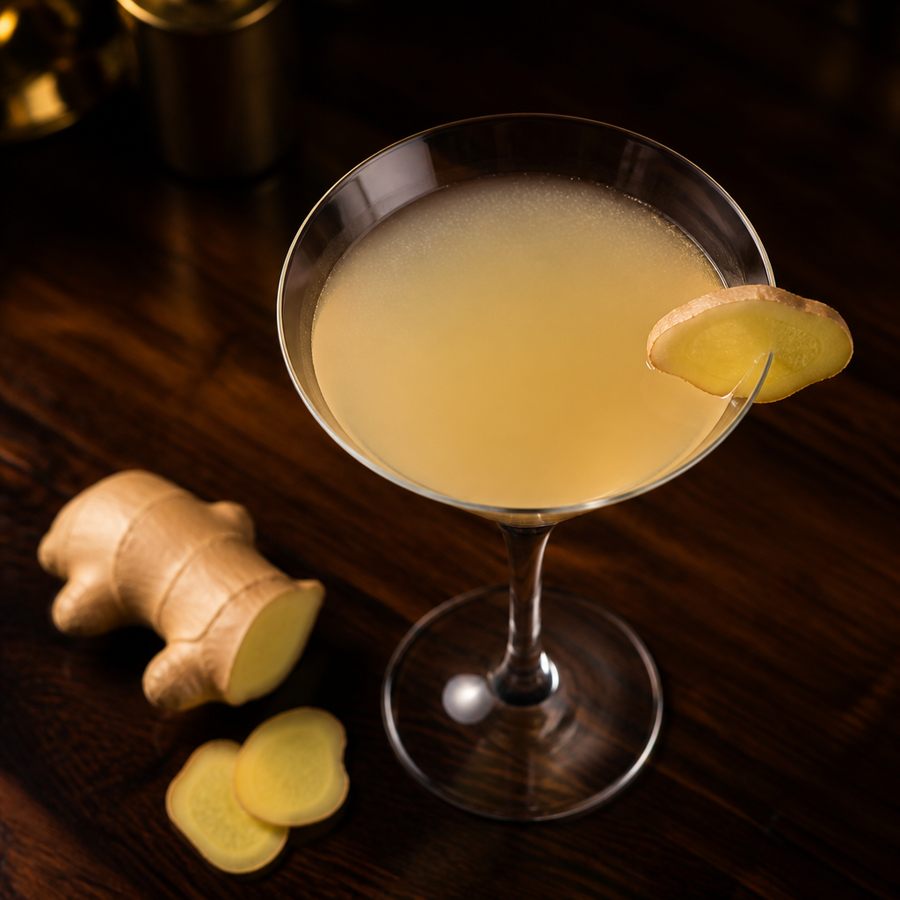 Asian Ginger Cocktail สูตรค็อกเทล