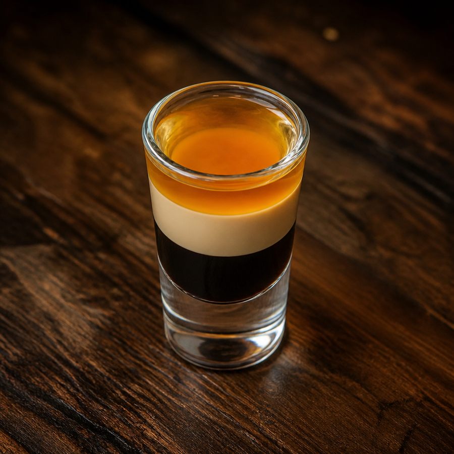 Рецепт коктейлю B-53 Shot