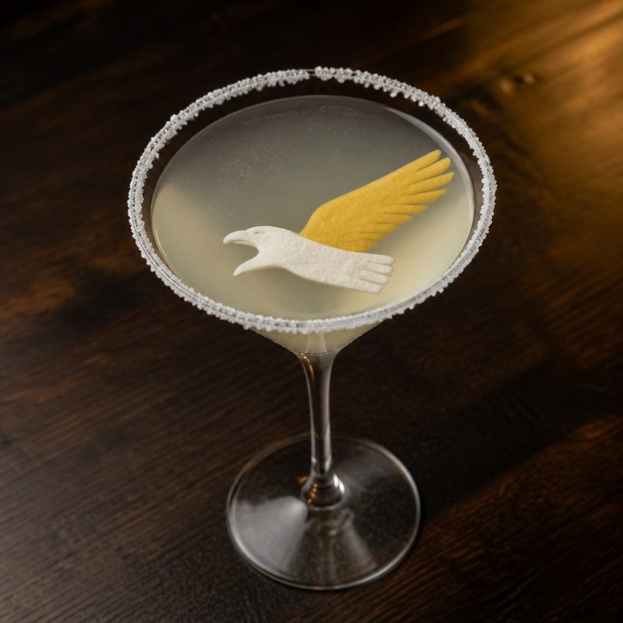 receta del cóctel Bald Eagle