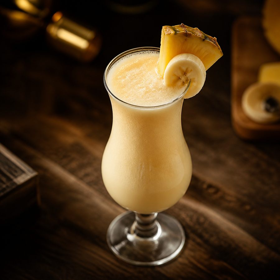 Banana Colada สูตรค็อกเทล