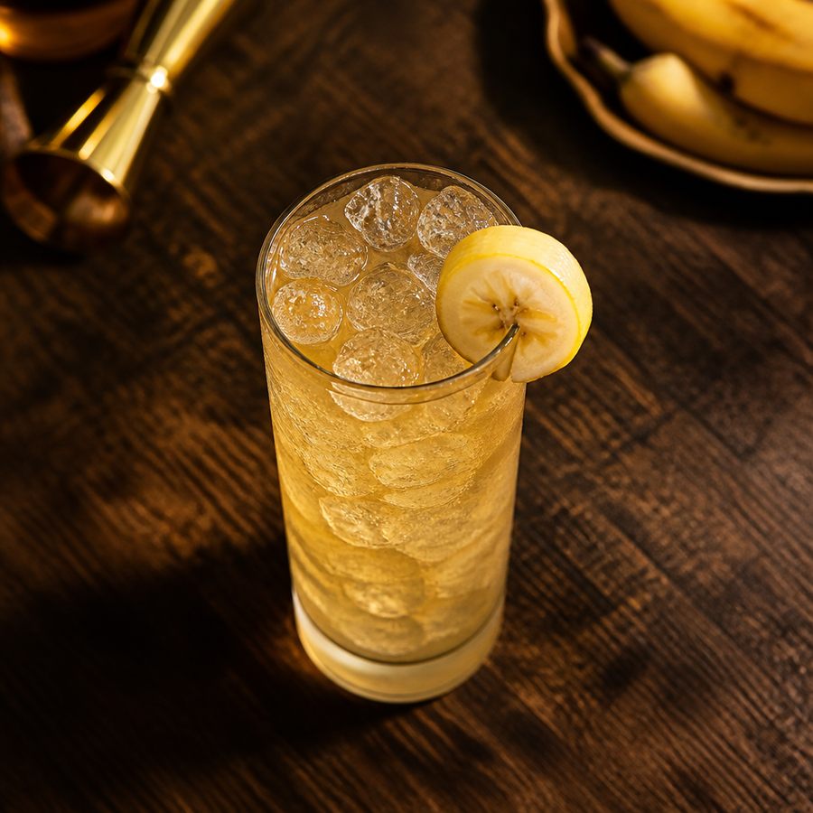 Banana Havana Highball Cocktail Rezept