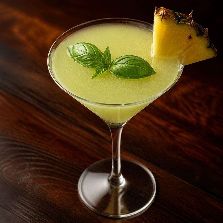 Basil Beauty cocktail opskrift