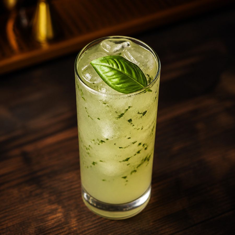 Basil Crush recept za koktel