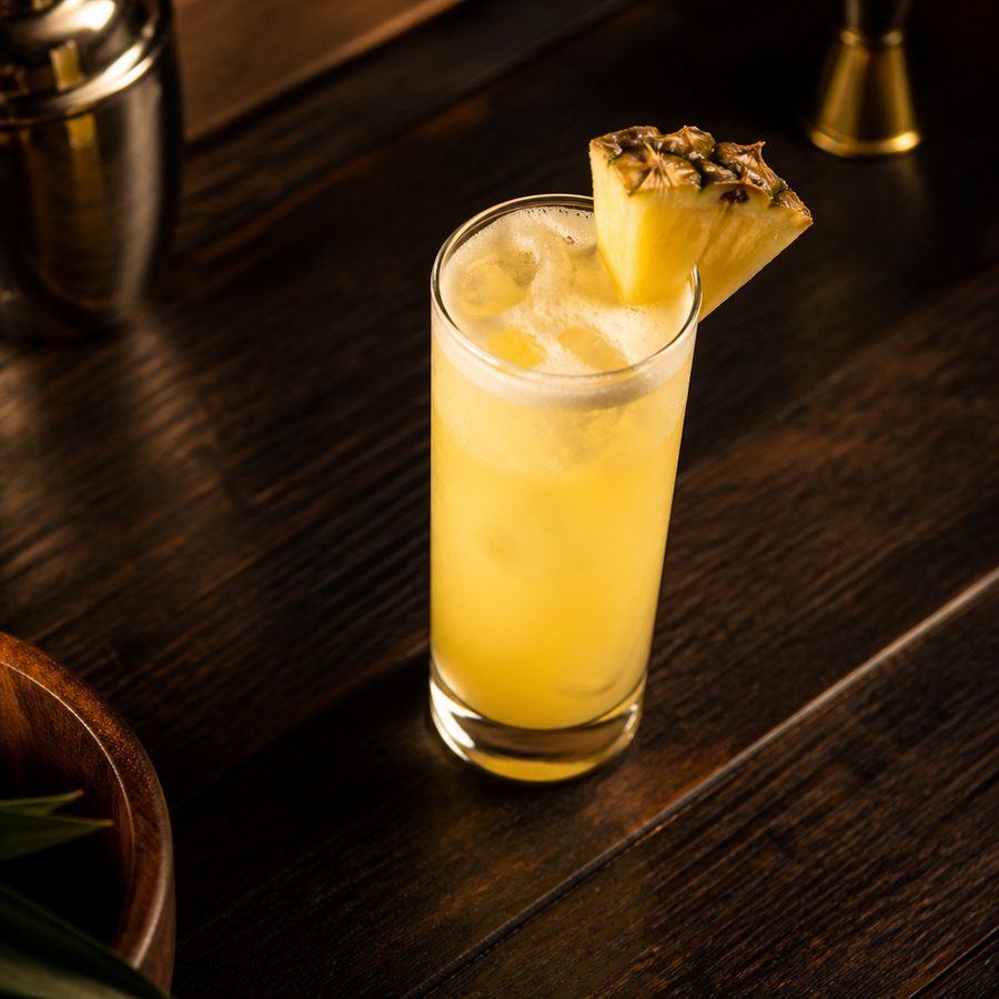 Batida de Abacaxi cocktail opskrift