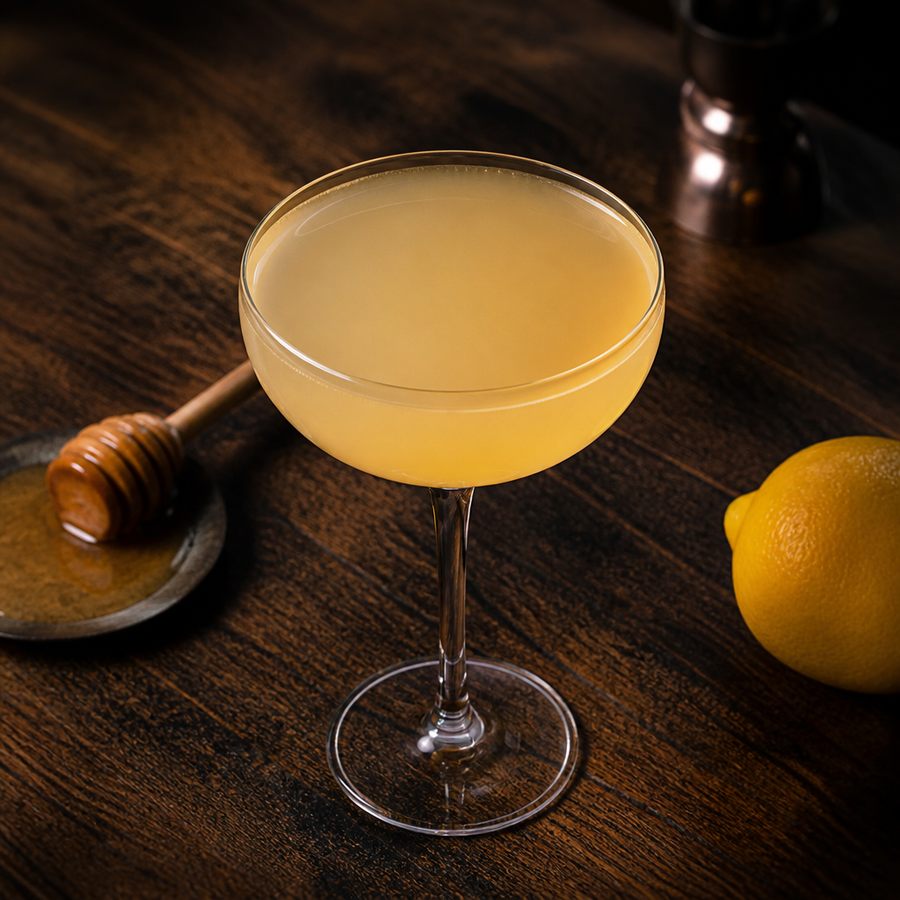 Bee'ss Knees cocktail opskrift