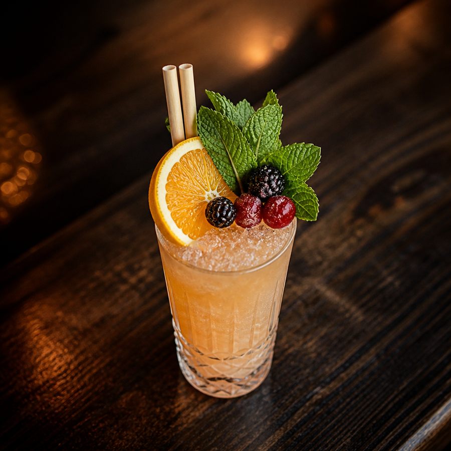 Bergamot & Coconut Cobbler Cocktail Rezept