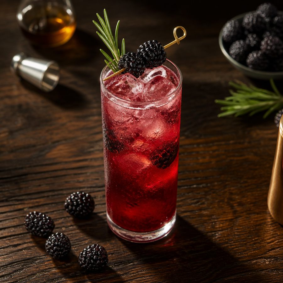 receta del cóctel Berry Nice