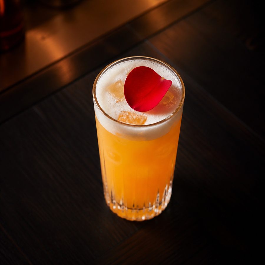 Bird of Paradise Gin Fizz resep koktail
