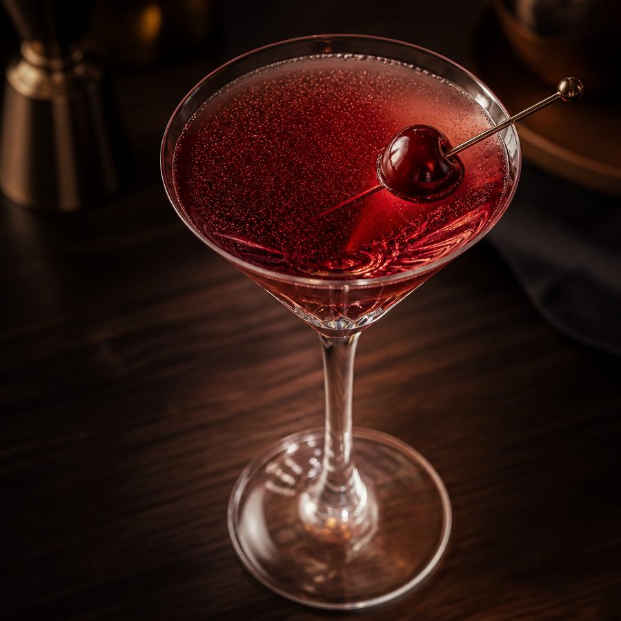 Black Cherry Martini Cocktail Rezept