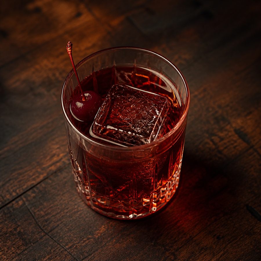 Black Forest Negroni resep koktail