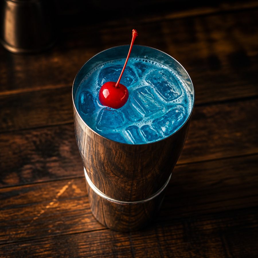 Blue coconut cloud cocktail-resepti