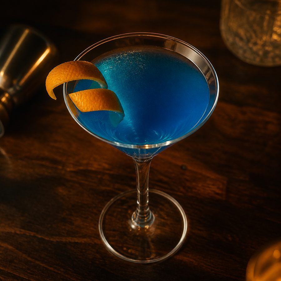 Blue Cosmo rețetă de cocktail