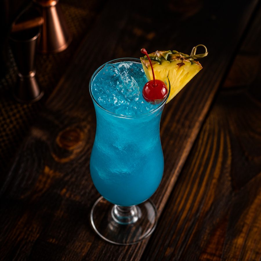 ricetta del cocktail Blue Hawaiian