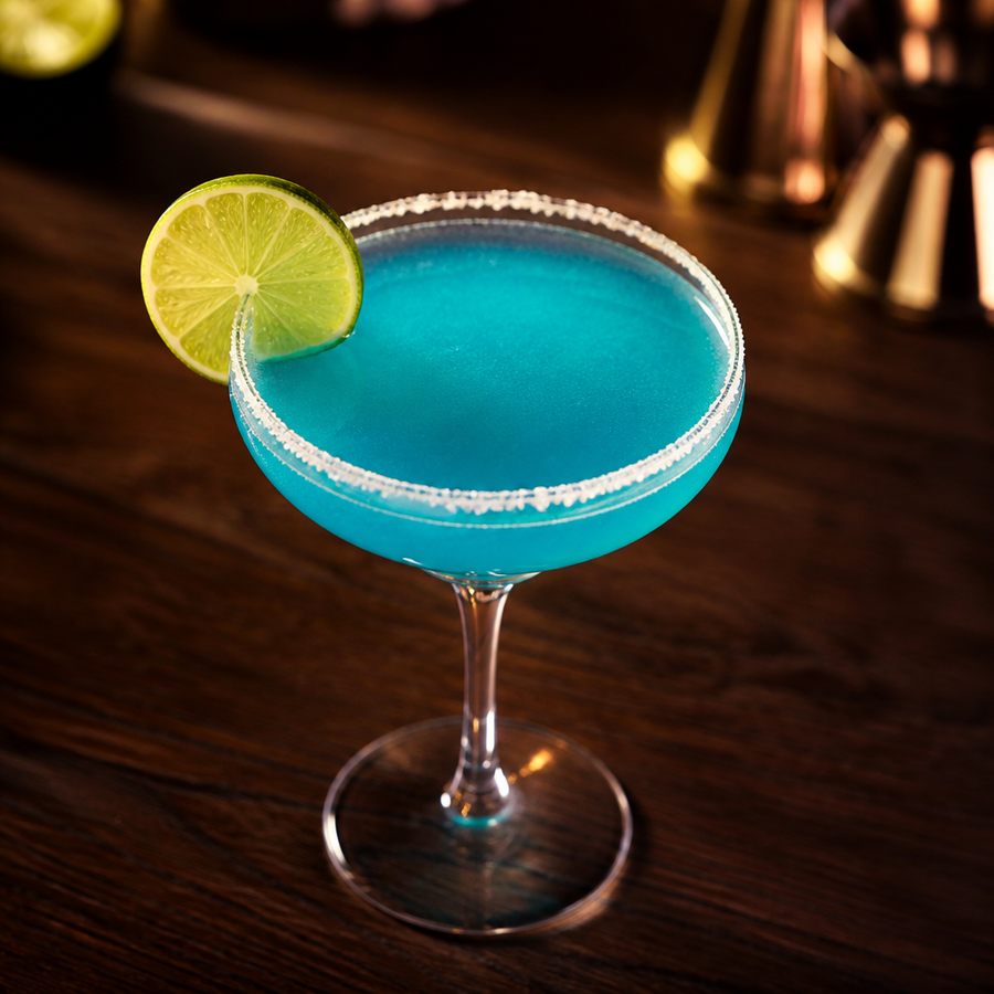 Blue Margarita สูตรค็อกเทล