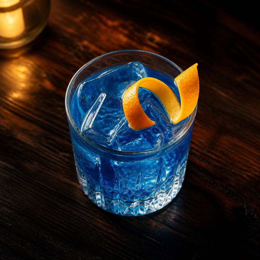 Blue Monday resep koktail