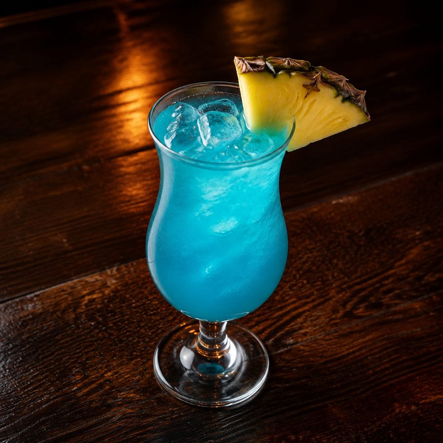 Blue Wave cocktail opskrift