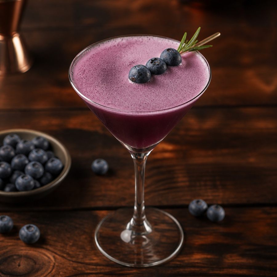 Blueberry Cocktail cocktail opskrift