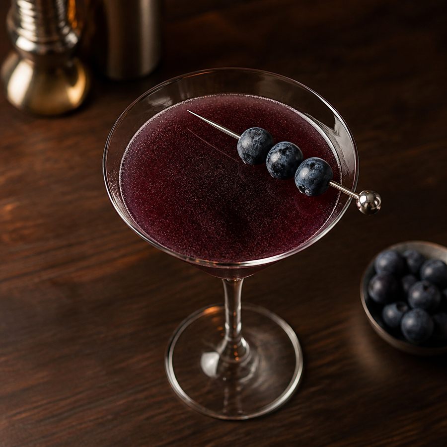 Blueberry Martini Cocktail Rezept