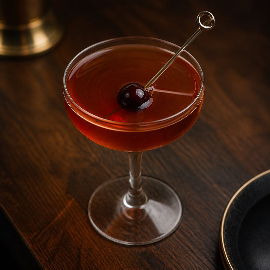 Bonaparte's Manhattan cocktail opskrift