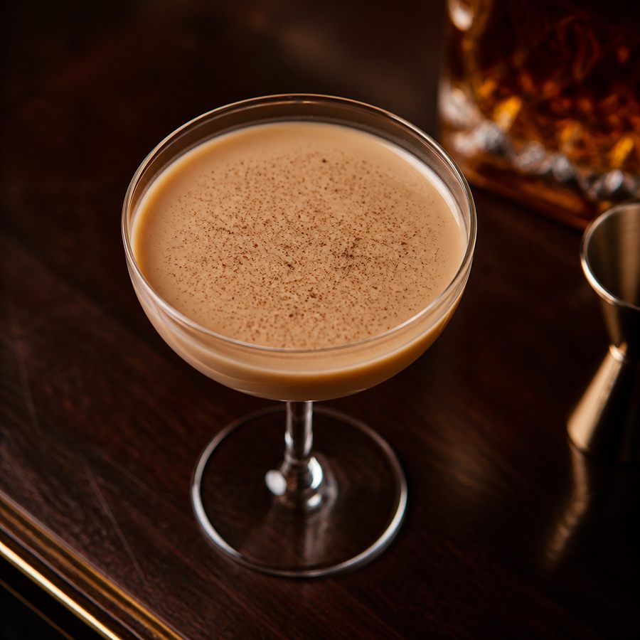 Bourbon à la Crème recept za koktel