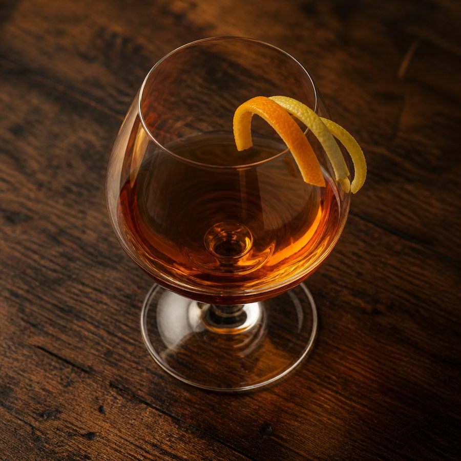 Brandy Blazer kokteilio receptas