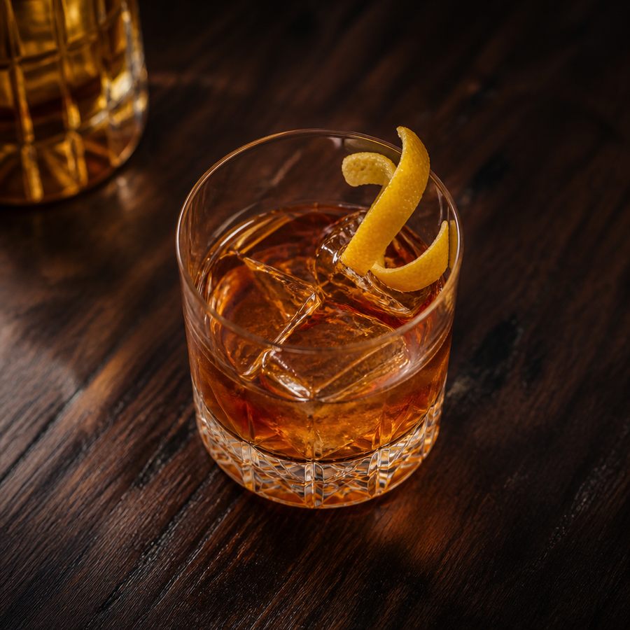 Brubaker Old-fashioned Cocktail Rezept