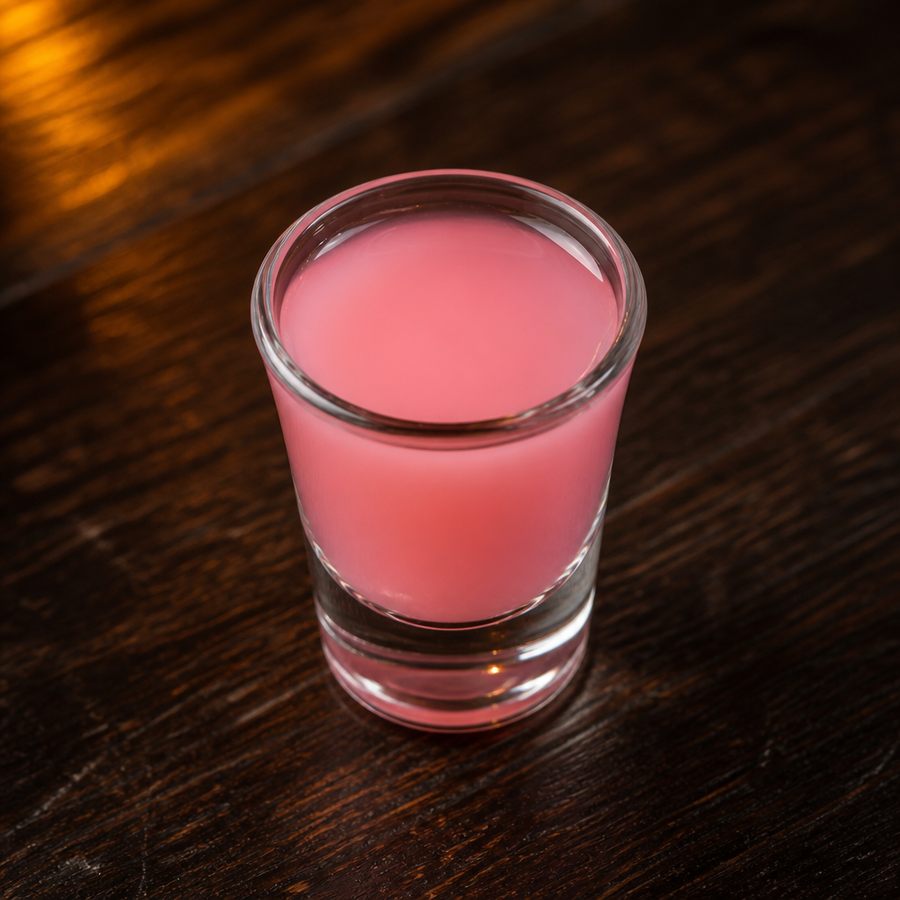 Bubblegum Shot cocktail-resepti