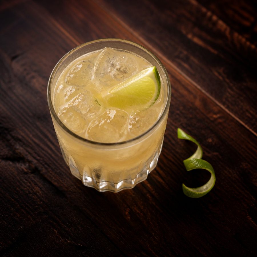 receta del cóctel Caipiginger