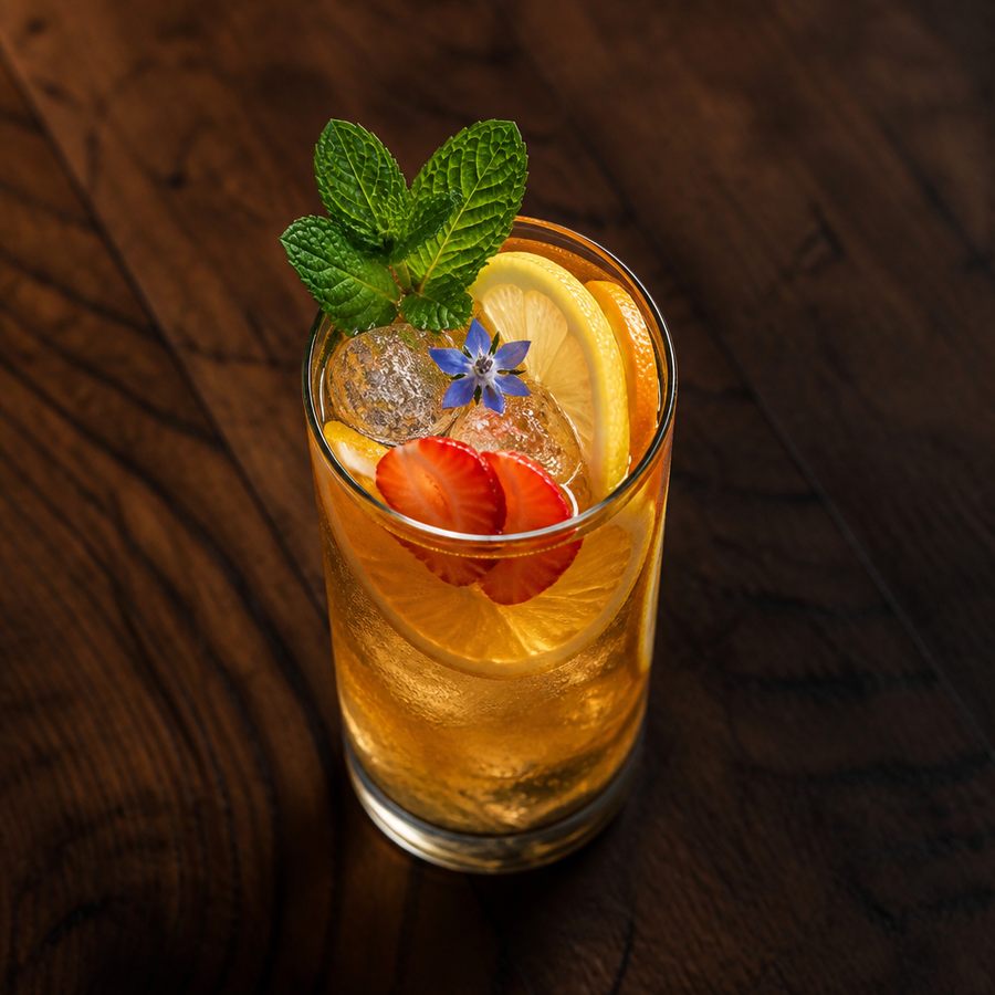 Calvados Fruit Cup (Difford's Cup No.13) สูตรค็อกเทล