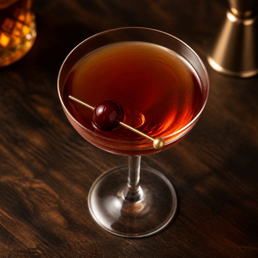 ricetta del cocktail Canadian Manhattan