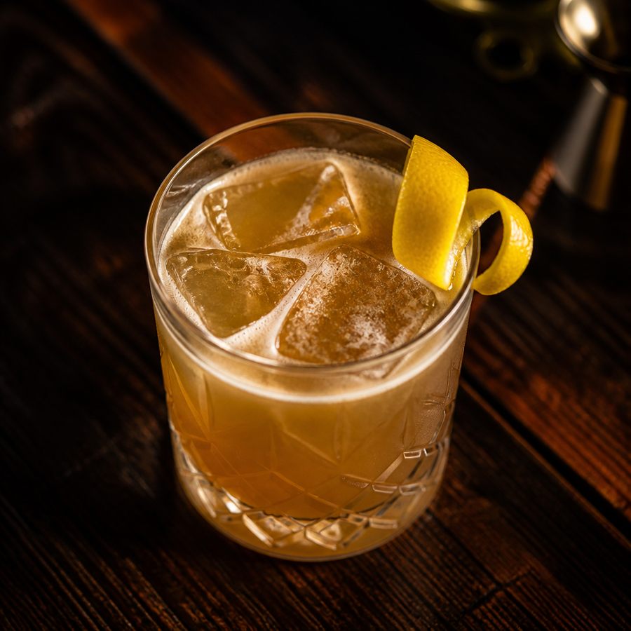 Carda-rye Sour công thức cocktail