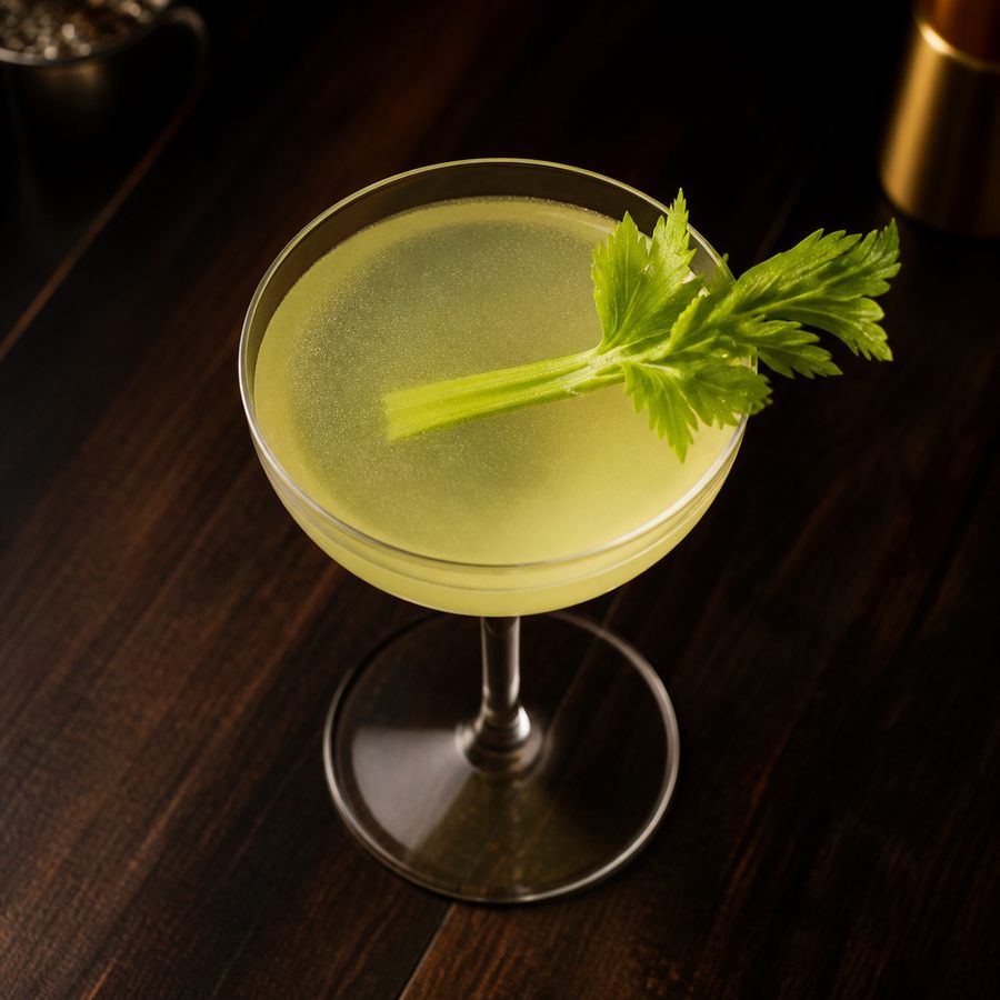 Рецепт коктейлю Celery Gimlet