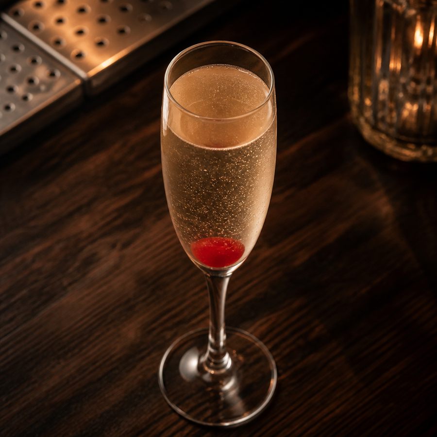 Champagne Cup rețetă de cocktail