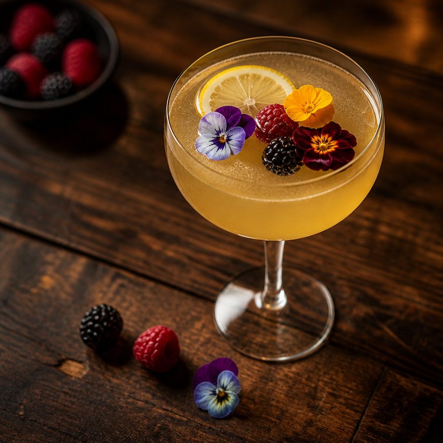 Champagne Marguerite cocktail opskrift