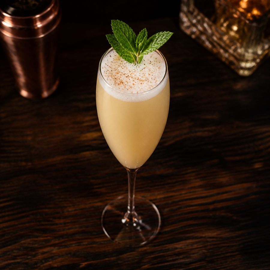 Chanteloup Champagne Flip Cocktail Rezept
