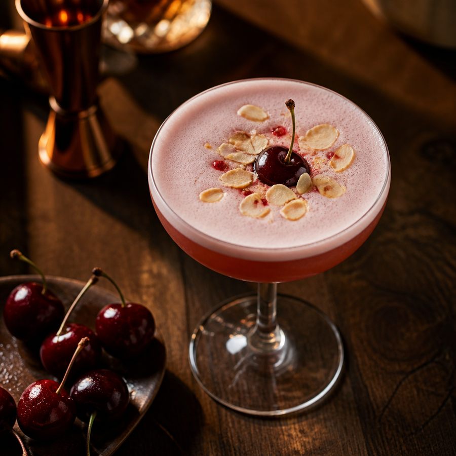 Cherry Bakewell przepis na koktajl