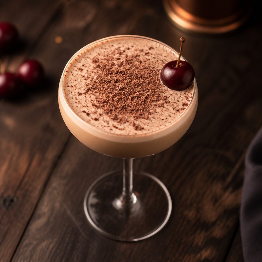 Cherry Brandy Alexander สูตรค็อกเทล
