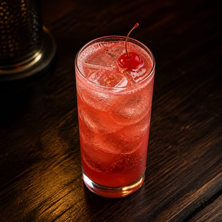 ricetta del cocktail Cherry Fizz