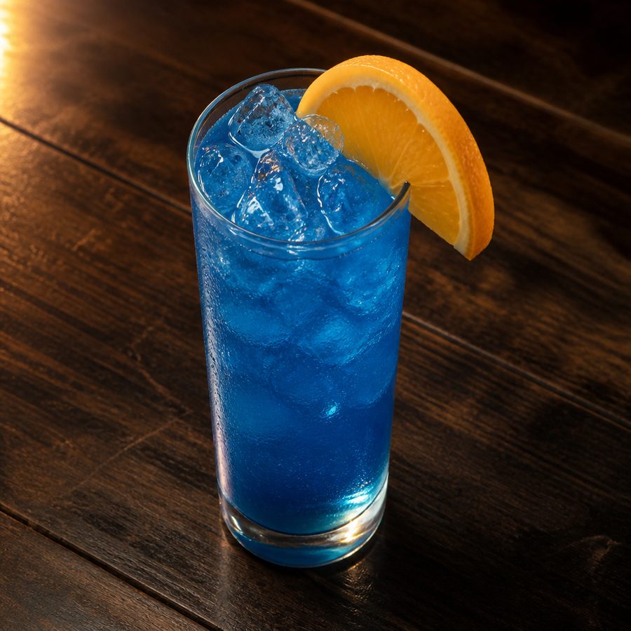 China Blue Cocktail Rezept