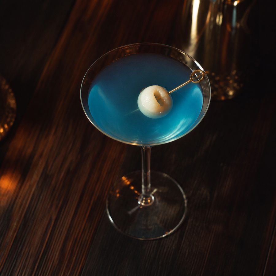 receta del cóctel China Blue Cocktail
