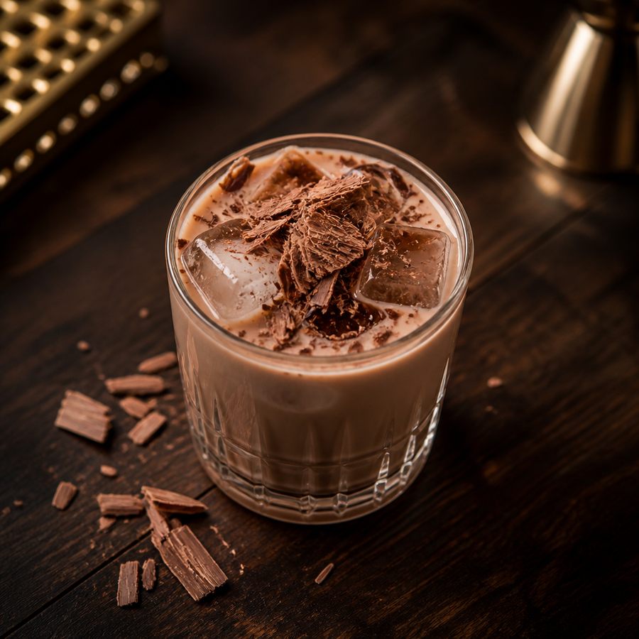 receita do coquetel Chocolate Puff
