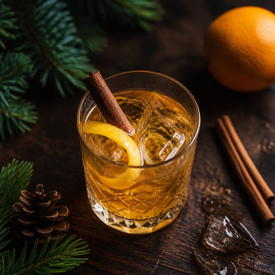 recette du cocktail Noël chez Von Oosten