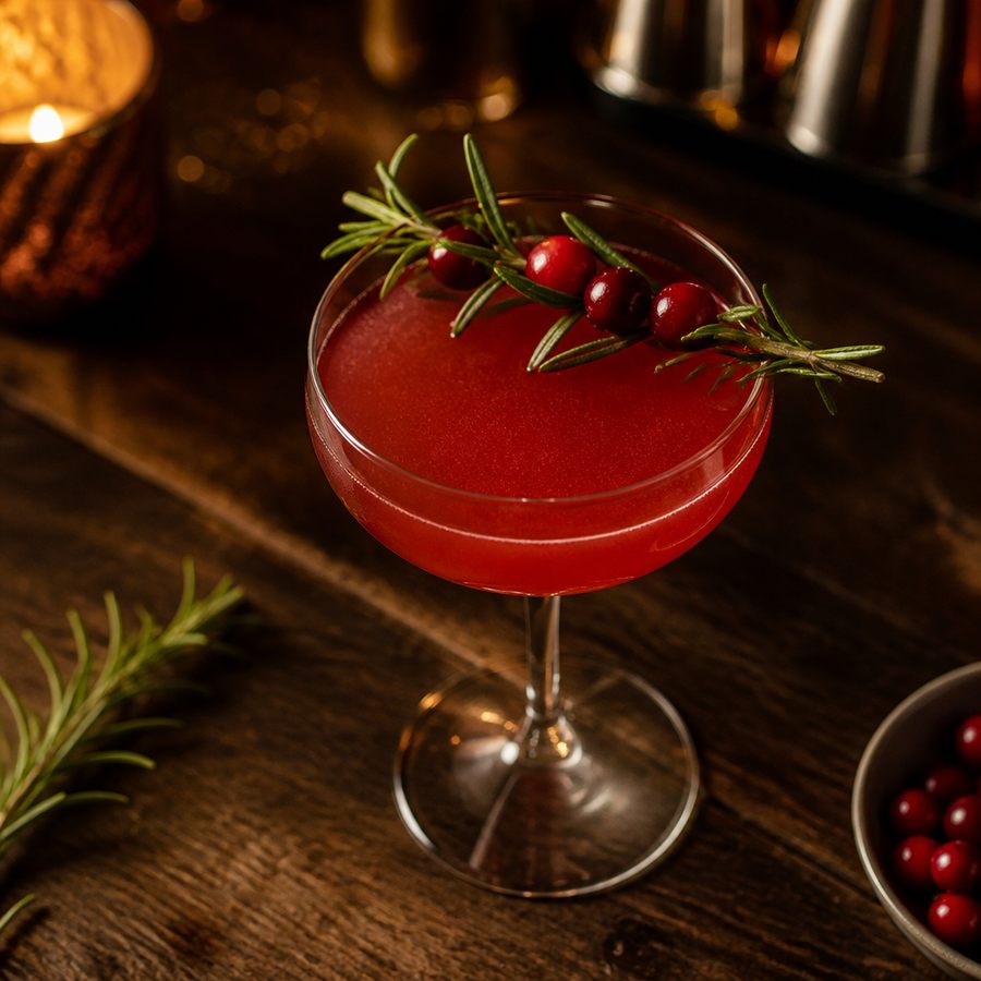 ricetta del cocktail Christmas Cosmopolitan